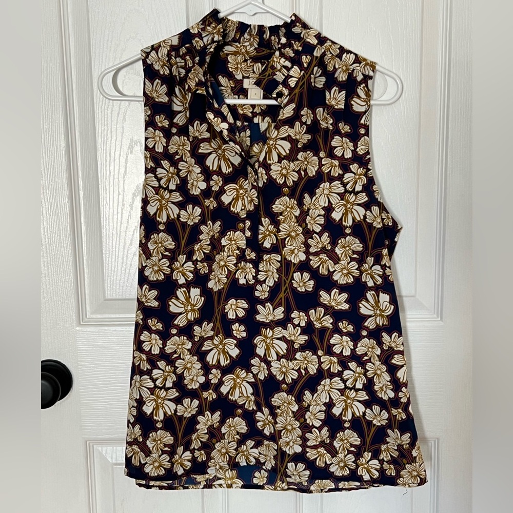 J.Crew Sleeveless Blouse